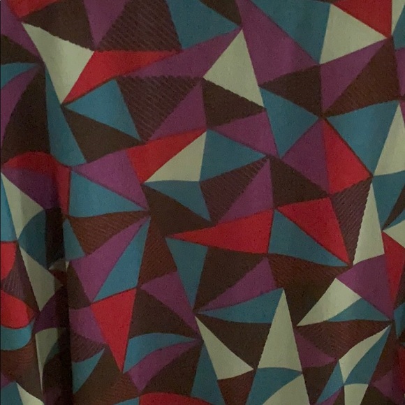 NWOT- Multicolor Geometric LuLaRoe Azure - Picture 3 of 6